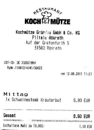 iimt Hffner Kochmtze Restaurant